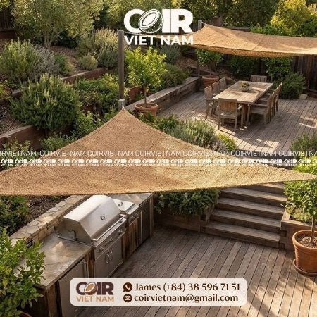 10 Best Triangle Shade Sail Setup Ideas For Patio and Backyard - Coir VietNam
