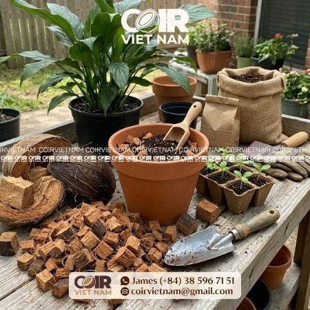 How To Prepare Coconut Husk For Your Garden In 5 Easy Steps - Coir VietNam