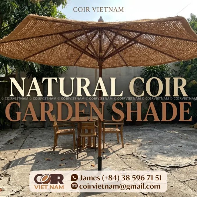 Natural Coir Garden Sunshades for Patios & Gardens - Coir VietNam