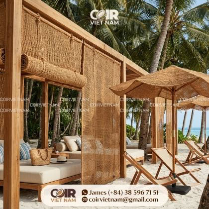 5 Best Natural Coconut Umbrella Designs For Resorts And Gardens