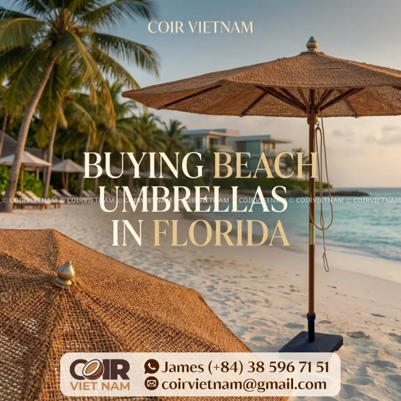 Where Can I Purchase a Beach Umbrella in Florida - Coir VietNam
