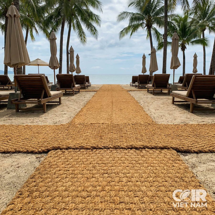 100% Natural Coconut Coir Matting for Outdoor Garden Paths -  - Coir VietNam