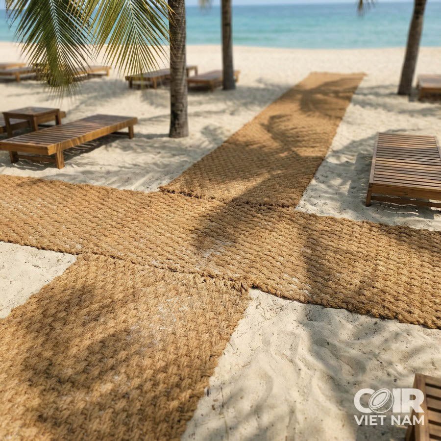 100% Natural Coconut Coir Matting for Outdoor Garden Paths -  - Coir VietNam