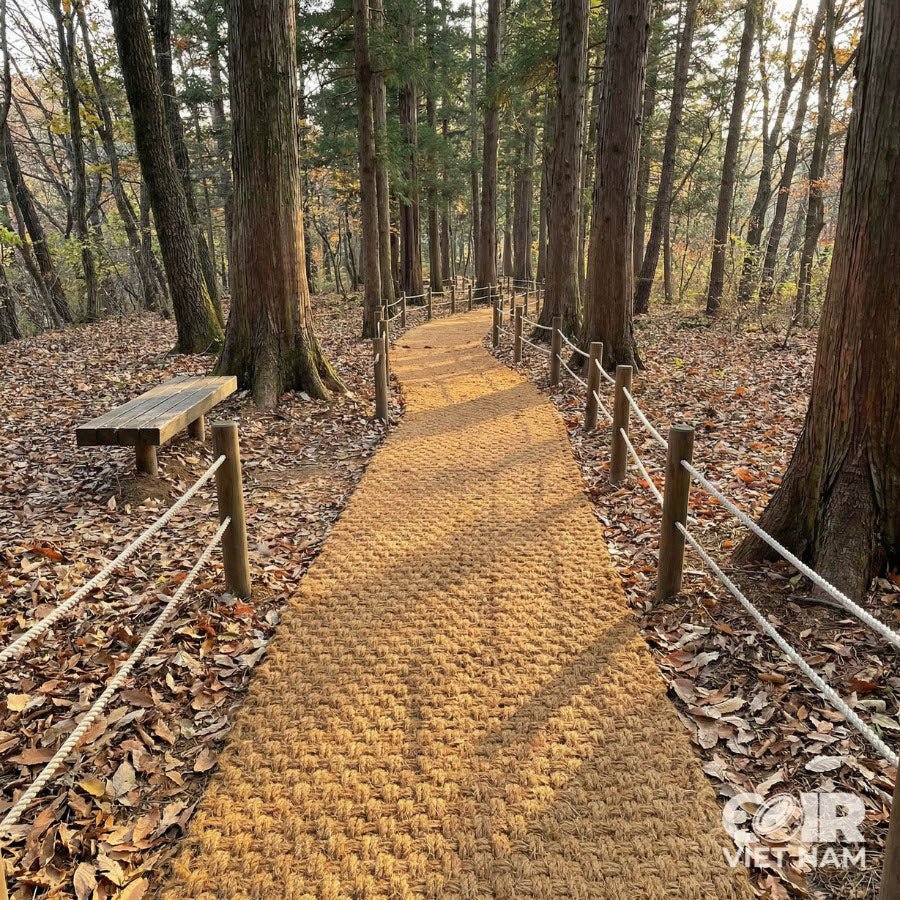 100% Natural Coconut Coir Matting for Outdoor Garden Paths -  - Coir VietNam