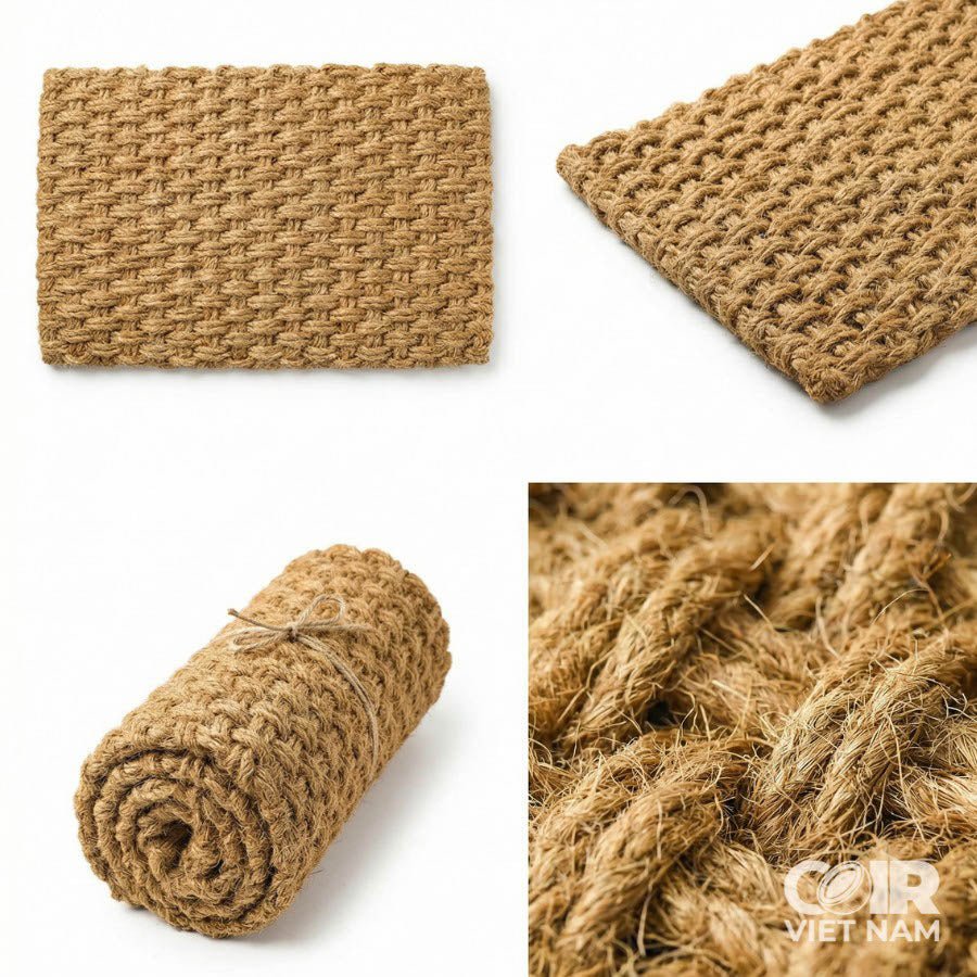 100% Natural Coconut Coir Matting for Outdoor Garden Paths -  - Coir VietNam
