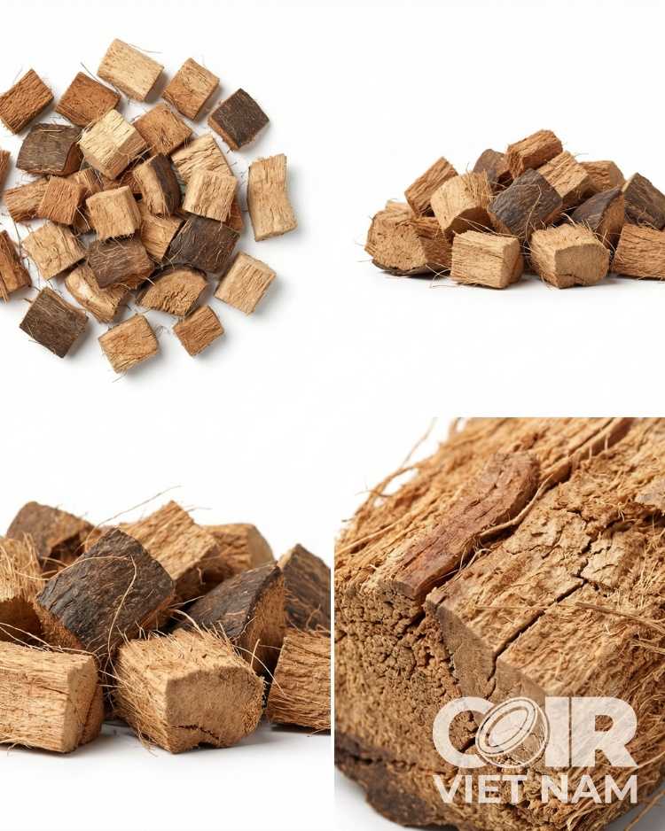 100% Natural Coconut Husk Chips | Coco Husk Chips for Farms -  - Coir VietNam