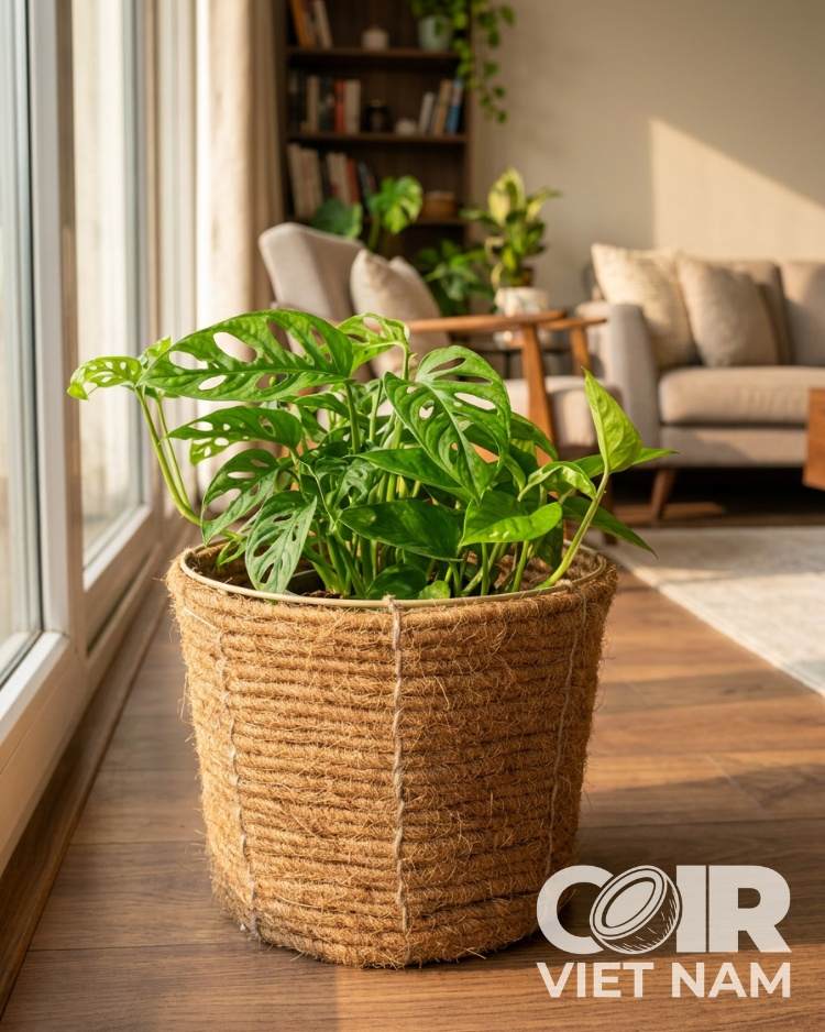 Basket Coco Liner for Hanging Planters | Custom Size -  - Coir VietNam