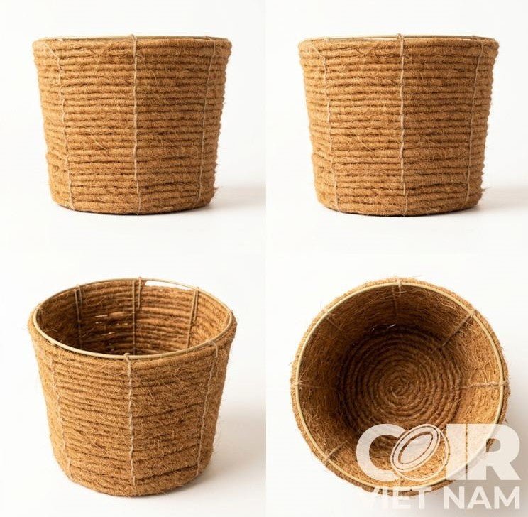 Basket Coco Liner for Hanging Planters | Custom Size -  - Coir VietNam