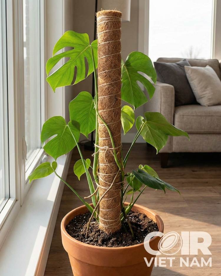 Coco Poles, coconut coir pole Plant Support Sticks for Creepers -  - Coir VietNam