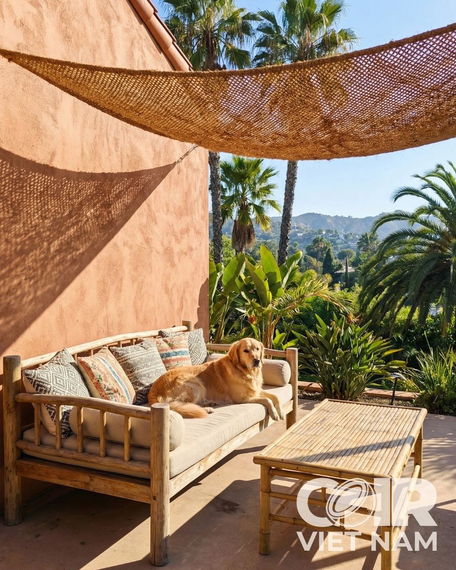 Coco Shade Sails From 100% Coconut Fiber Sun Protection -  - Coir VietNam