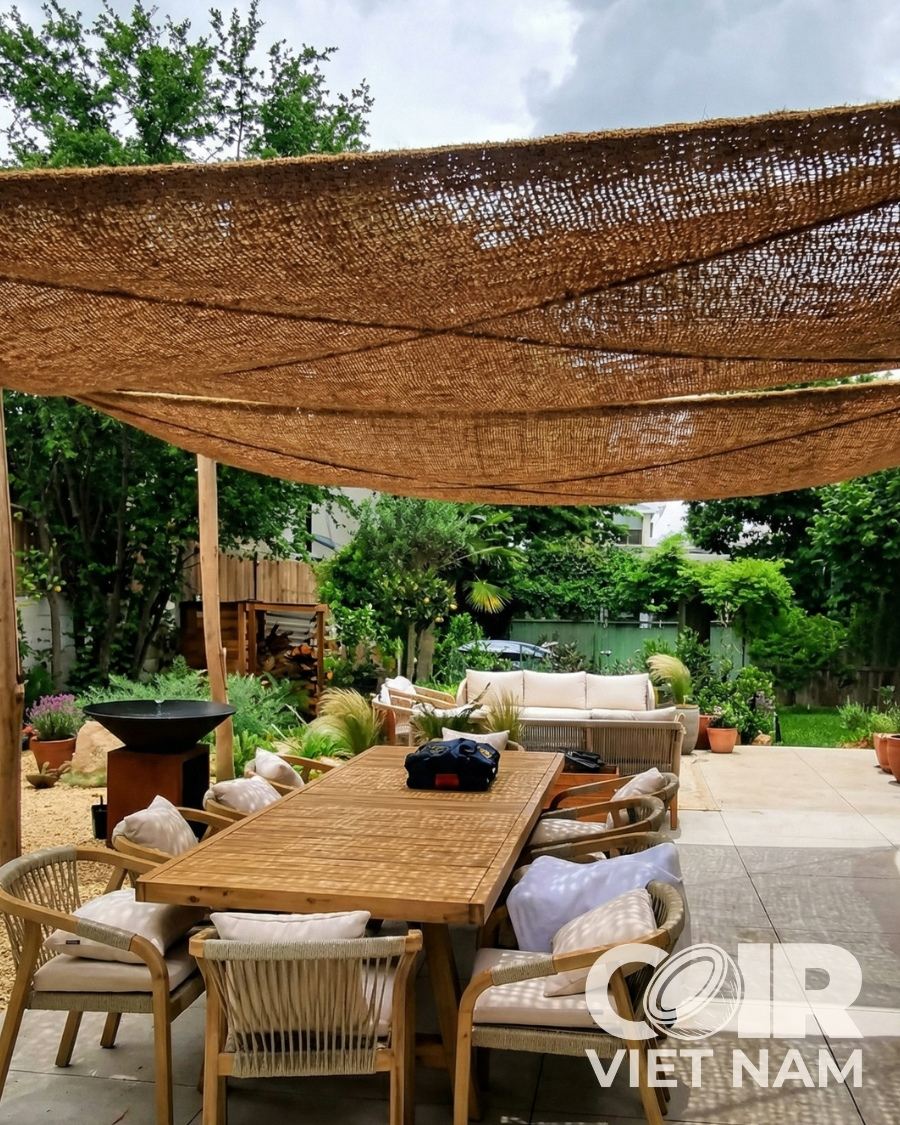 Coco Shade Sails From 100% Coconut Fiber Sun Protection -  - Coir VietNam
