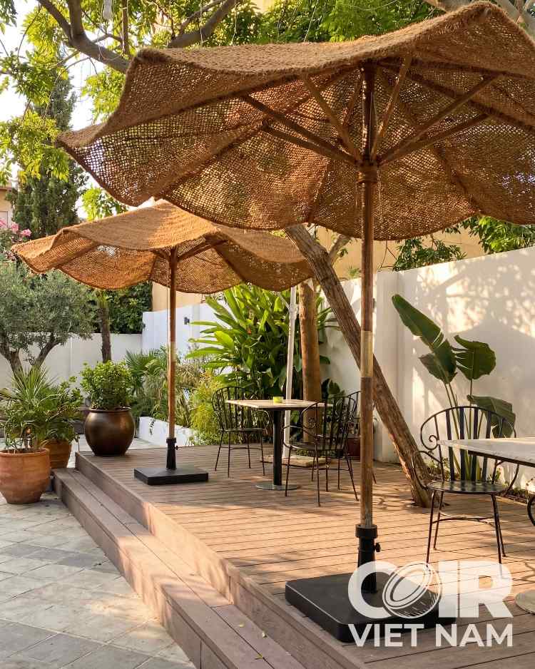 Outdoor Coconut umbrella | 100% Natural Coconut Fiber parasol -  - Coir VietNam